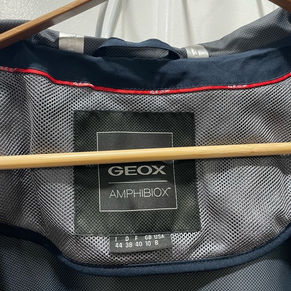 Geox Amphibiox Midnight Blue Women Jackets - Picture 13 of 16